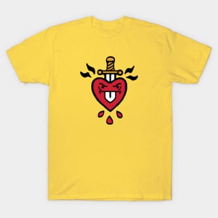 stabbed heart T-Shirt